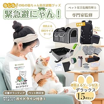 Amazon | LYNVARNA(リンヴァーナ) 緊急避にゃん！ 猫と一緒に